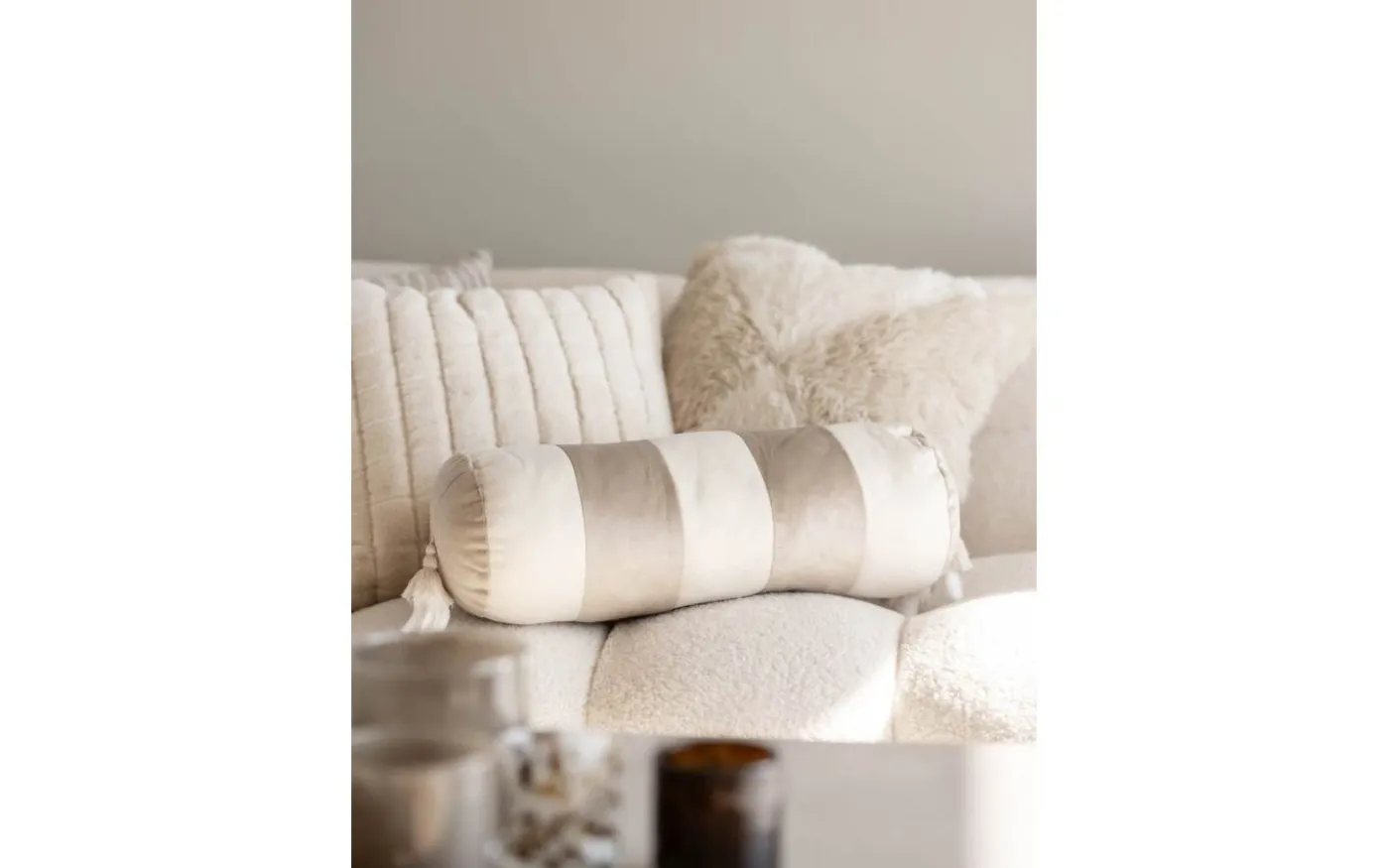 Ayla Kudde Beige 18x18x45cm