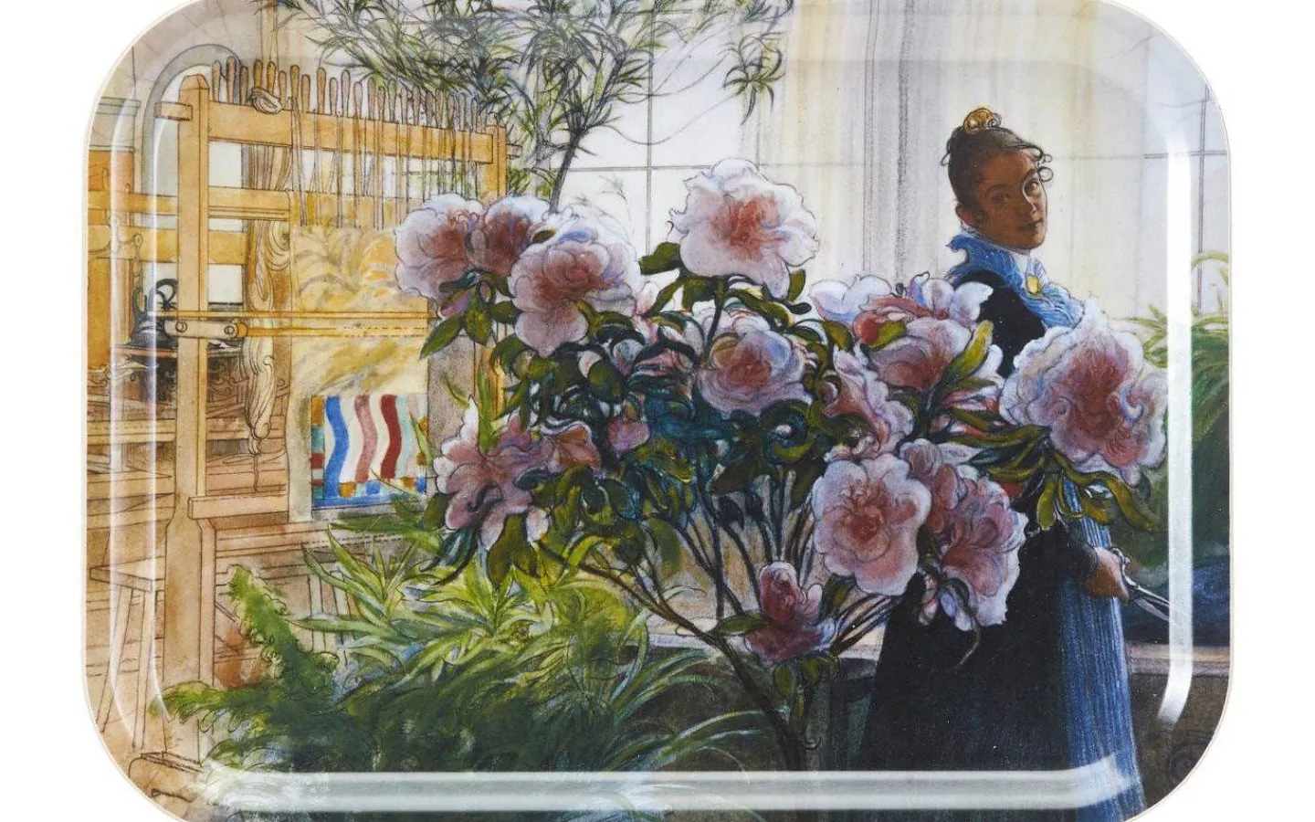 Svanefors Azalea Bricka Lin 20x27cm* Brickor