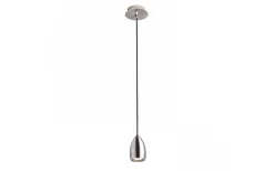 Rendl Babades Fönsterlampa Ø6,8cm Matt Nickel* Fönsterlampor