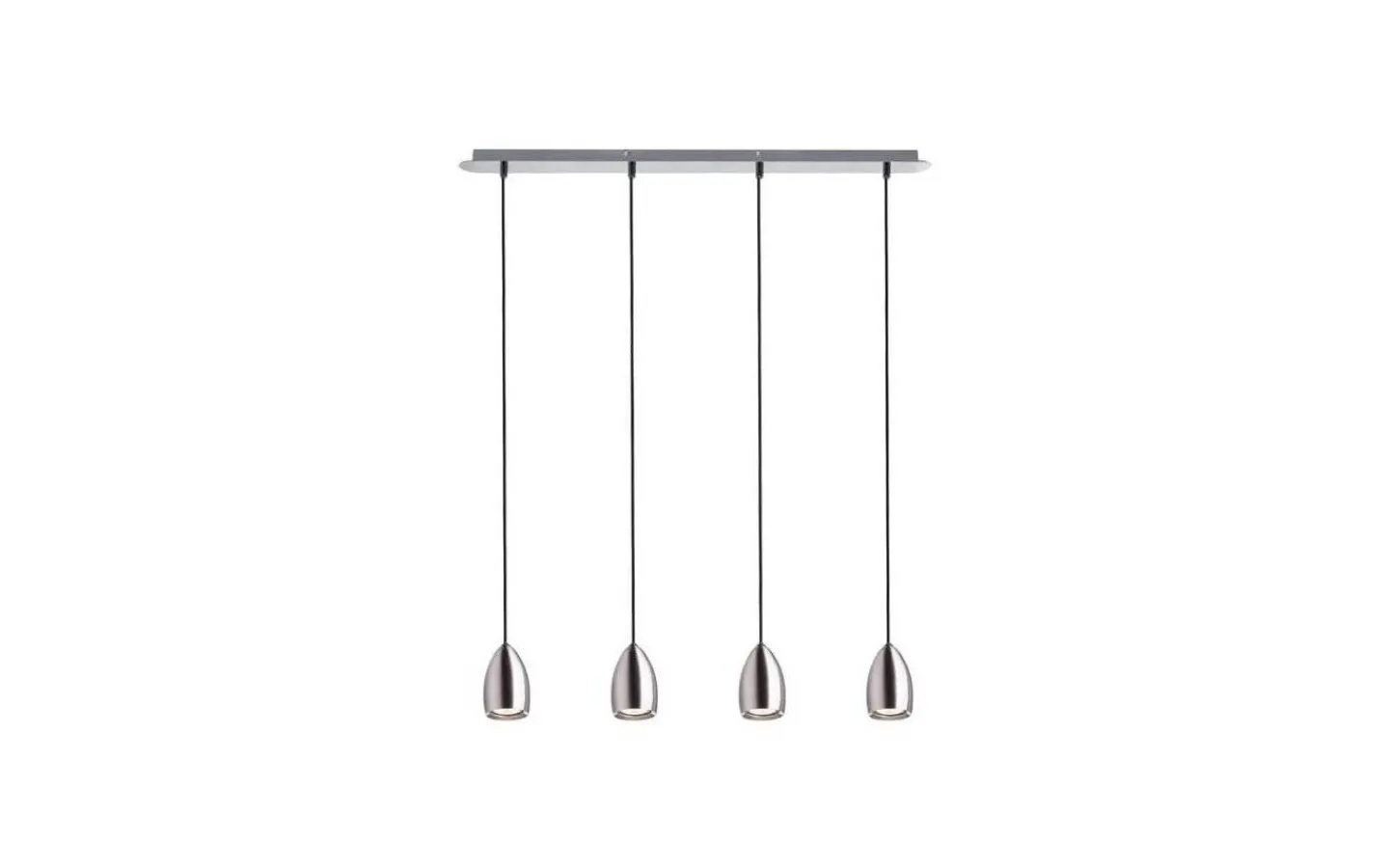 Avlånga Taklampor|Kök & Matplats<Rendl Babades Taklampa 4L Matt Nickel