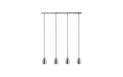 Avlånga Taklampor|Kök & Matplats<Rendl Babades Taklampa 4L Matt Nickel