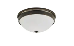 Plafonder<Oriva Balder Plafond 32cm Svart/Guld