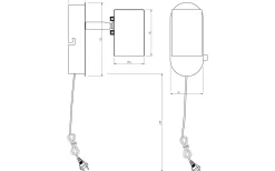 Aneta Balder Vägglampa Vit/Krom* Läslampor