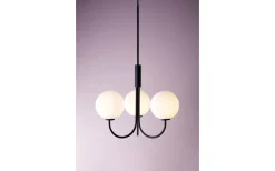 Herstal Ballon Taklampa 45cm Svart* Vardagsrum