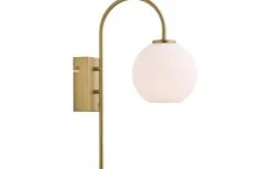 Hall & Trappa|Lampetter<Herstal Ballon Vägglampa Mässing