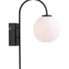 Vardagsrum|Hall & Trappa<Herstal Ballon Vägglampa Svart