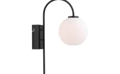 Vardagsrum|Hall & Trappa<Herstal Ballon Vägglampa Svart
