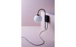 Vardagsrum|Hall & Trappa<Herstal Ballon Vägglampa Svart