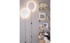 Barnrum<Globen Lighting Balloon Vägglampa 35cm LED 6W Rosa