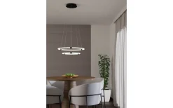 Stora Taklampor Ø50-69 Cm<Eglo Banderillas Taklampa 60cm LED 3000K 22W Vit