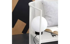 Barcelona Bordslampa 22,5cm Opal/Svart