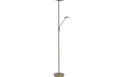 Uplight<Texa Design Barone 2L Golvlampa 1,8m LED CCT 27W+7W Dimbar Mässing
