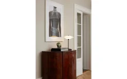 Baroni Bordslampa 40cm Svart/Opal