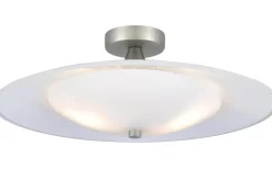 Halo Design Baroni Plafond Ø46cm Borstat Stål/Opal* Plafonder