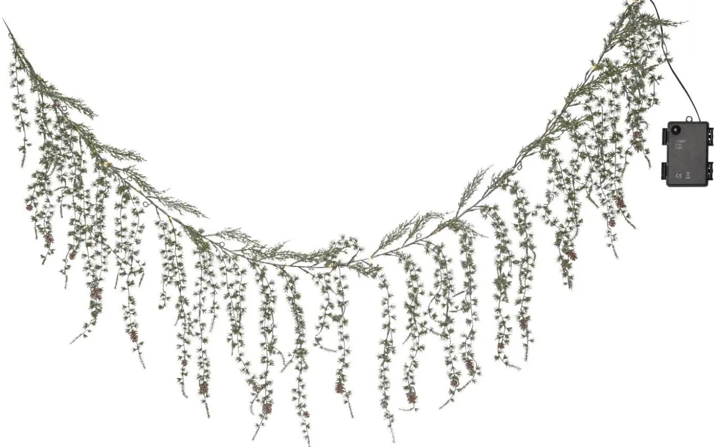 Barr Girland LED 170cm Grön