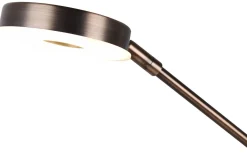 Uplight|Golvläslampor<Trio Lighting Barrie Golvlampa LED i mässing