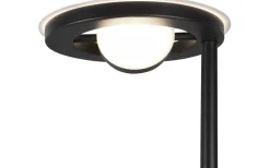 Trio Lighting Barrie Golvlampa LED mattsvart* Uplight|Golvläslampor