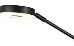 Trio Lighting Barrie Golvlampa LED mattsvart* Uplight|Golvläslampor