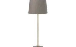 Base Bordslampa 71cm Guld med natur skärm