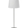 PR Home Base Bordslampa 71cm Silver med offwhite skärm* Bordslampor