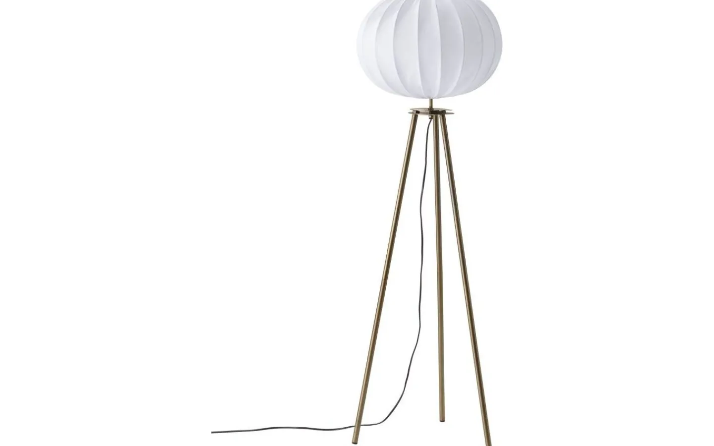 Golvfötter<PR Home Base Tripod Golvfot 105cm Antikmässing