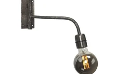 Lampetter<PR Home Base Vägglampa 34cm Beaten Silver