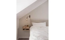 Lampetter<PR Home Base Vägglampa 34cm Beaten Silver