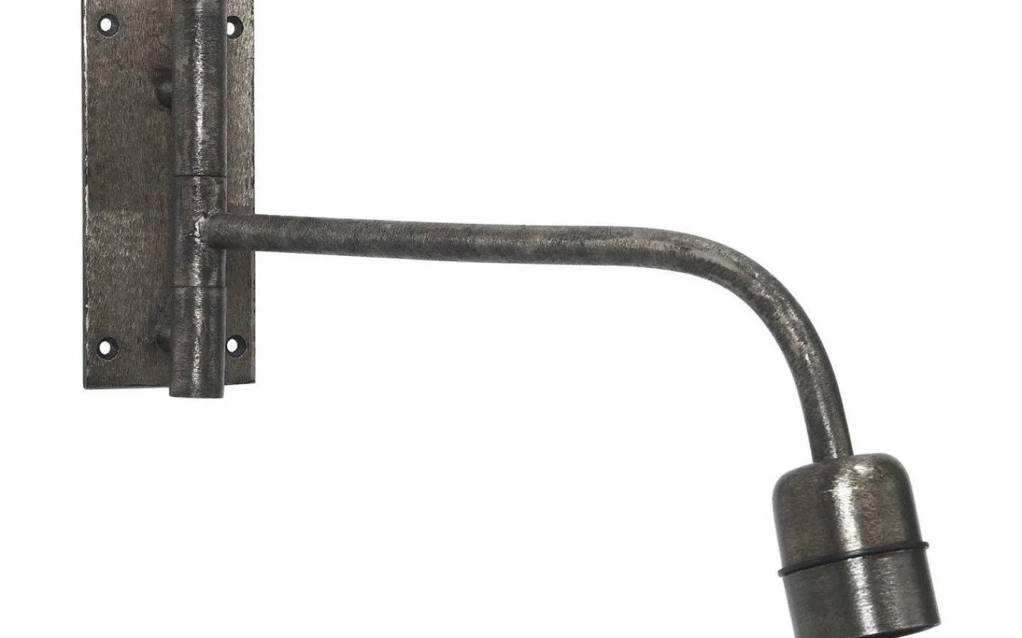 Lampetter<PR Home Base Vägglampa 34cm Beaten Silver