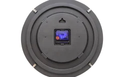 Basic Dome Väggklocka Ø35cm Svart/Glas