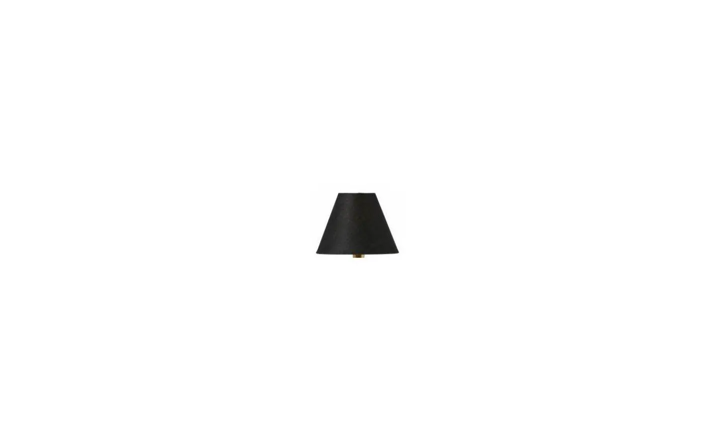 Watt & Veke Basic Lampskärm Ø18cm Svart* Enfärgade Runda Lampskärmar