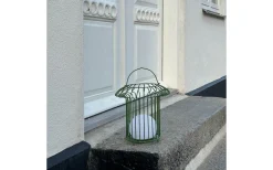 Basket Laddbar/Solcells Lykta 32cm LED 3000K Grön IP44