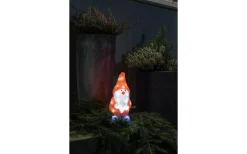 Batterdidriven Inomhusdekoration Tomte 26cm IP20