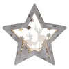 Batteridriven Bordsdekoration Fauna Stjärna 24cm