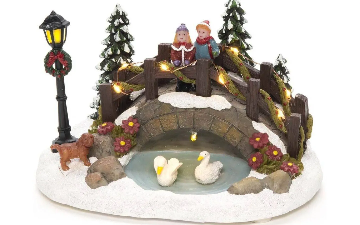 Konstsmide Batteridriven Fiberoptik Damm* Julbyar Och Figurer