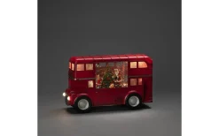 Batteridriven Inomhusdekoration Buss med Tomte