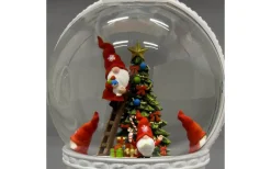 Konstsmide Batteridriven Inomhusdekoration Tomtar USB* Vattenfyllda Lyktor