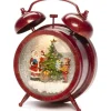 Vattenfyllda Lyktor<Konstsmide Batteridriven Juldekoration Väckarklocka med Tomte