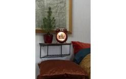 Vattenfyllda Lyktor<Konstsmide Batteridriven Juldekoration Väckarklocka med Tomte