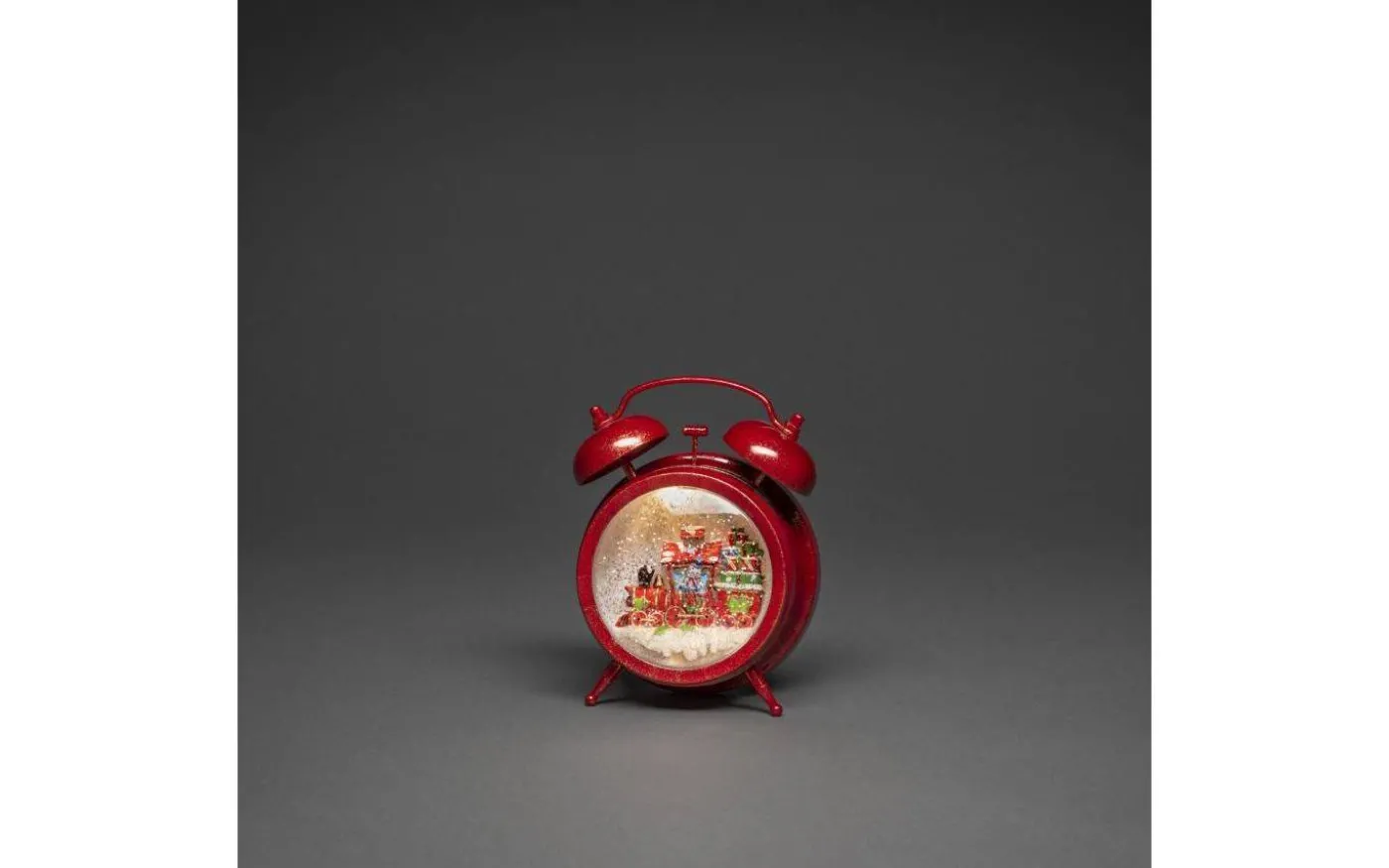 Batteridriven Juldekoration Väckarklocka med Snögubbe