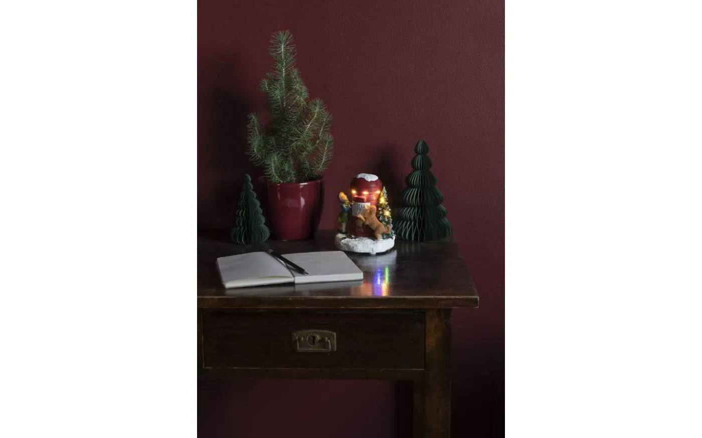 Batteridriven Juldekoration Postlåda