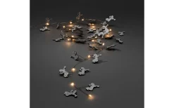 Konstsmide Batteridriven Ljusslinga 1,9m Änglar* Batteri Julpynt Inomhus