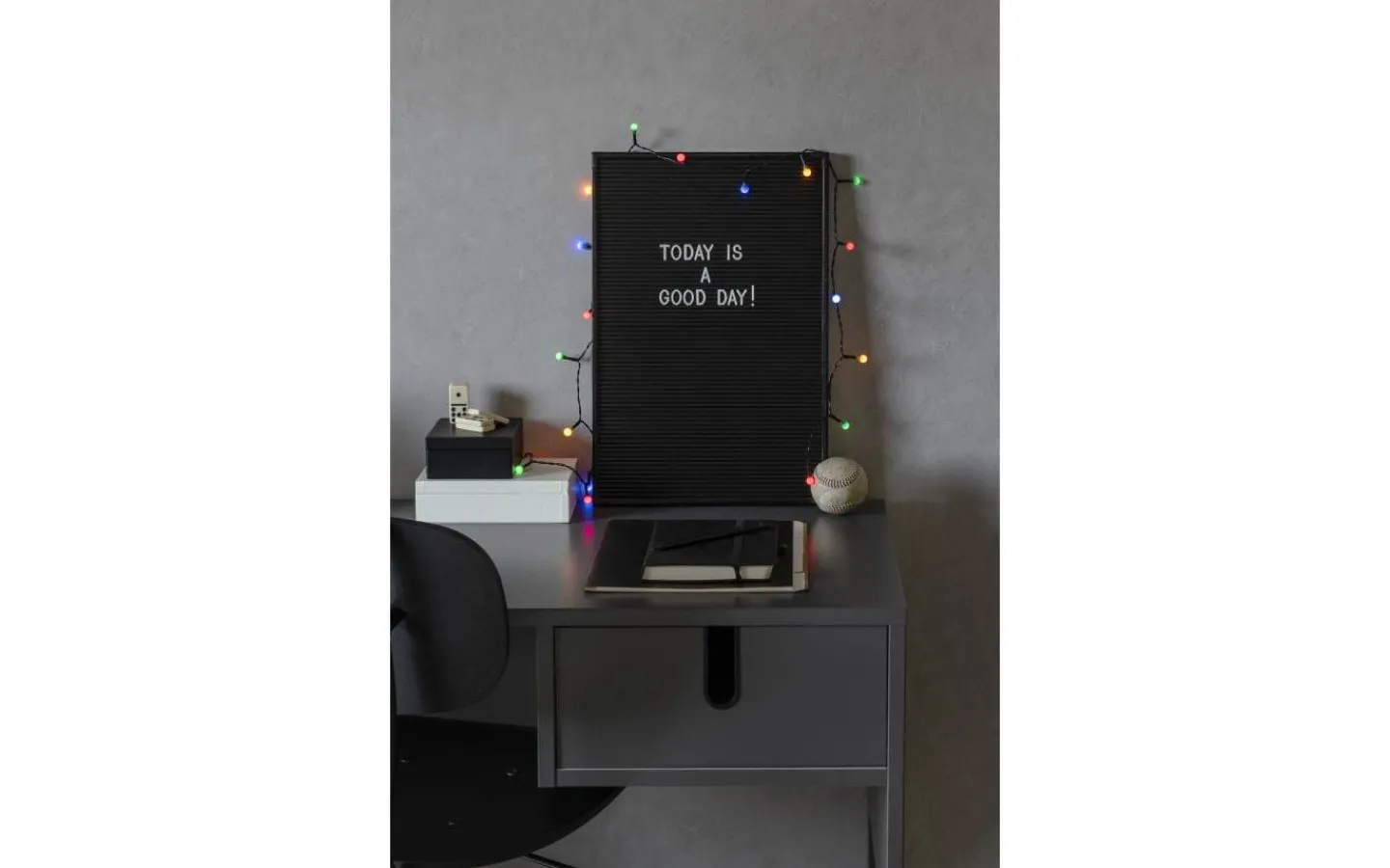 Batterislingor Inomhus<Konstsmide Batteridriven Ljusslinga 152cm Multifärg