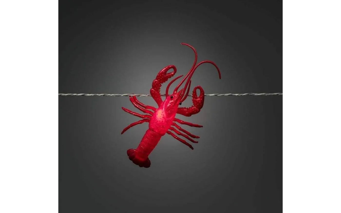 Batteridriven Ljusslinga Kräftor 10m