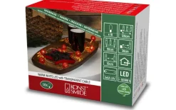 Batteridriven Ljusslinga 90cm Metallbollar Röd