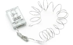 Dew Drop Slingor|Batterislingor Inomhus<Konstsmide Batteridriven Ljusslinga Micro 1,9m Silver