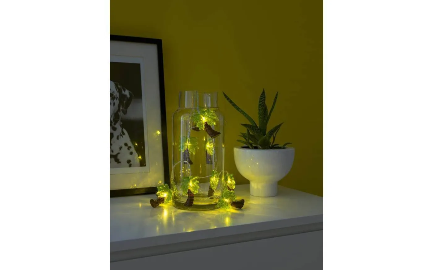 Batteridriven Ljusslinga 1,8m Palmer