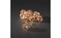 Batteri Julpynt Inomhus<Konstsmide Batteridriven Ljusslinga 90cm Kulor Koppar