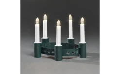 Konstsmide Batteridriven Luciakrona Star LED Grön* Lucia