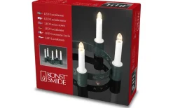 Konstsmide Batteridriven Luciakrona Star LED Grön* Lucia