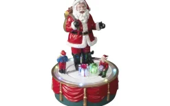 Konstsmide Batteridriven Mekanisk Juldekoration Tomte USB* Julbyar Och Figurer